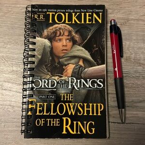 Secret Journal “ Lord of the Rings” 📚Handmade Journal from an old book